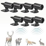 7PCS Ahuyentador, Silbato de Ultrasonidos de advertencia para animales como Jabalíes, Ciervos, Zorros, Conejos. Para Coches y Motos.