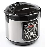 Brock Electronics Mc-1003 Robot de Cocina Multifunción, 500 W, 3 litros, 5 Decibeles, Acero Inoxidable, 10 Velocidades, Negro