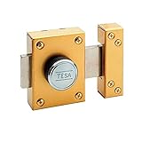 Tesa Assa Abloy 210150AE Cerradura 2101-ae/50, Latonado, TE5