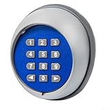 Cerradura de la contraseña de la puerta del garaje, cerradura teledirigida inalámbrica de la contraseña del teclado 433MHz