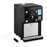 Royal Catering Máquina Para Hacer Helado Soft Heladera RC-ICMD15 (Potencia: 200 W, Capacidad: 1,5 L, Con pantalla digital y un contenedor)