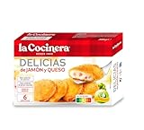 La Cocinera Delicias Jamón y Queso, Rellenos de Bechamel, 300g