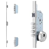 Tesa Assa Abloy 03012452 Cerradura Tesa Seguridad TLB3 54566 LA Cerradero Largo 45 CR, Multicolor, Entrada 50 mm