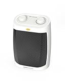 AIRMATE Calefactor Bajo Consumo 2000W PTC, Calentador Rápido 1s, con Función de Aire Frío 3 Modos Protección Contra Sobrecalentamiento y Antivuelco (Blanco)