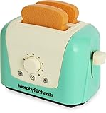 Casdon 64950 Morphy Richards - Tostadora de Juguete desplegable para niños a Partir de 3 años, Incluye 2 Piezas de Tostadas de simulación para un Juego Realista, Color Verde Azulado