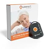 Weenect - GPS para Personas Mayores | Sin límite de Distancia | 7 días de autonomía | Botón de Alerta | Teléfono de urgencia | 2G | Funciona con suscripción