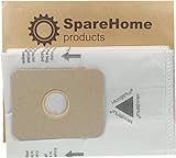 SpareHome® 10 Bolsas de Alto Rendimiento compatibles con aspiradores Ufesa, Bosch y Siemens
