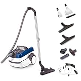 Di4 AquaMax, Aspiradora Potente + Limpiador de Tapicerías, Carpet Clenar + Vacuum Cleaner, Aspirador de Líquidos tapicería, Filtro HEPA, 14 Accesorios, Detergentes incluidos, 2100 W