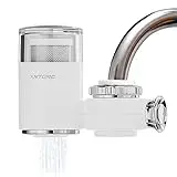 XNTONG Filtro de agua, filtro de agua para grifo, filtro de agua para el hogar, cocina, filtro de agua para el grifo, puede eliminar plomo, cloro, arena, metales pesados y otros contaminantes