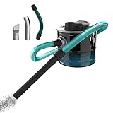 Cecotec Aspirador de Cenizas de 15L Conga Ash 3000 Home. 1000W de Potencia, Poder de Succión 15 kPa, Tubo con Recubrimiento Metálico, Boquilla de 38mm, Cable de 4m y Asa de Transporte