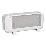 FM Calefacción BM-15 - Radiador, Mica, Piso, Giratorio, 1500 W, Blanco