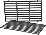 onlyfire Parrilla de Hierro Fundido para Barbacoas de Gas Weber Spirit I & II 200 Series con Paneles de Control Frontales, Rejilla Grill para Spirit E/S-210, E/S-220, Recambio para Weber 7637