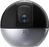 EZVIZ 4MP Camara Vigilancia Wifi Interior de Seguimiento de Zoom Automático, 360° IP Cámara de Seguridad con Audio Bidireccional ,Detección de Personas, Visión Nocturna 10m, Obturador Privacidad,C6W
