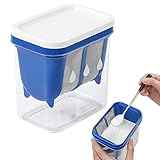 Yogurtera Griega, Colador De Yogur 1300 Ml Sin BPA Yogurtera Griega Con Bolsa De Malla Fina Y Tapa A Prueba De Polvo Colador De Queso Transparente Filtro De Jugo Para Hacer Yogur Griego Espeso Leche