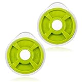 SPARES2GO Green Hot Water T Disc compatible con Bosch Tassimo Vivy T12 - Cafetera (2 unidades)