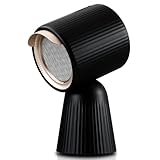 SNDOAS Campana Extractora, 180 m³/h Fuerte Succión, 3 Velocidades de Potencia, Recirculación con Filtro de Carbón, Para el Hogar, Cocinas Pequeñas, Autocaravanas, Negro