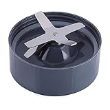 Piezas de repuesto de la cuchilla extractora, 600/900 W, extractor cruzado de repuesto, base de cuchilla de acero inoxidable que se adapta a la licuadora(600W)