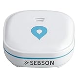 SEBSON Detector de Agua Mini GS153 batería de Larga duración de 10 años, Sensor de Agua para Cocina/baño, inundacion, Alarma de Agua 60x60x24,2mm