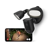 Ring cámara Pro con focos cableada (Floodlight Cam Wired Pro) | Cámara exterior con vídeo 2K, Ring Vision, detección de movimiento 3D, (alternativa al CCTV) | 30 días de prueba gratuita de Ring Home