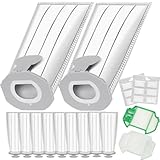 10 bolsas para aspiradora Vorwerk Kobold VK7 FP7 con 2 filtros de protección del motor + 12 bloques de fragancia