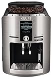 Krups Espresseria Quattro Force EA82FB - Cafetera Superautomática 15 Bares, Pantalla LCD, Programas de Leche y Personalización Bebidas, Molinillo Metálico Profesional, Modo Limpieza, Jarra Leche