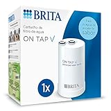 BRITA ON TAP V (600L) Cartucho de recambio de filtro de agua - para agua sostenible de buen sabor, reduce las micro partículas, PFAS, los metales pesados y otras sustancias que alteran el sabor