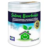 Nortembio Bicarbonato de Sodio Ecológico 800 g. Origen 100% Natural. Bicarbonato Sódico Sin Aluminio. Quitamanchas, Desodorizador y Blanqueante. E-Book Incluido.