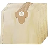 SPARES2GO Bolsas Para Polvo Resistentes De 30 L La Aspiradora Compatible Con Aldi Ferrex TVC1401.1 (paquete de 10)