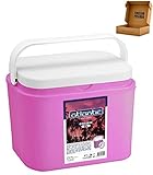 Nevera Portátil - Envio 24h- Nevera Pasiva Atlantic - La Mejor Nevera portatil para Camping, Playa, o Campo. Coolbox. Cosecha Privada (10 L, Rosa)