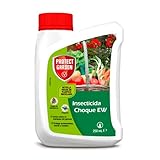 Protect Garden Choque EW - Insecticida polivalente concentrado para ornamentales, frutales y horticolas, pulgones y orugas, 250ml