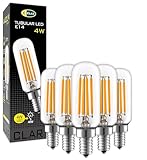 CLAR - Bombilla Campana Extractora, Bombilla Lampara de Sal, Bombilla Casquillo Fino LED E14, Bombilla Pequeña, Bombillas Campana Extractora, Bombilla Frigorifico 3W 230V 6000ºK (Pack 5)