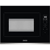 Zanussi ZMBN4SX - Microondas integradas, acero inoxidable, color negro