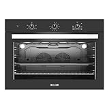 Maxi horno 90 cm Apollo negro