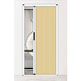 Puertas abatibles Puerta de acordeón de 200 240 cm, Puertas de armario interiores personalizables/Puerta plegable, Puerta divisora de habitaciones para el hogar/oficina/restaurantes/hotel(83x203cm (32