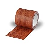 AIEX 1 Pieza de Cinta Reparación Grano Madera, Parche Adhesivo de Reparación de Grano de Madera de 5,7 cm x 4,57 m para Mesas, Sillas, Zócalos, Puertas (Marrón)