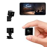 Mini Camara Espia HD 1080P WiFi Oculta Cámara Espía con Visión Nocturna y Detección De Movimiento, Mini Cámaras De Vigilancia inalambricas Larga Duracion, Camara Vigilancia Wifi para Interior/Exterior