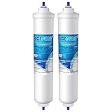 ICEPURE RWF0300A - Filtro de agua para frigorífico compatible con Samsung DA29-10105J HAFEX/EXP, DA99-02131B, WSF-100, EF9603, HAIER LG Inline