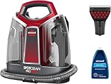 Bissell SpotClean ProHeat, Aspirador de Agua Tapiceria, Lava Aspiradora con Tecnología HeatWave, Limpiador de Liquidos para Alfombras, Tapiceria, Sofa, Autos y Más, Motor Potente de 330W, 36988