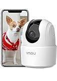 Imou 2K (3MP) Cámara Vigilancia WiFi Interior para Mascotas,360° Cámara IP WiFi con Detección de Humano, Visión Nocturna, Audio Bidireccional, Control Remoto, Modo Privacidad,Compatible con Alexa
