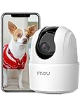 Imou 2K (3MP) Cámara Vigilancia WiFi Interior para Mascotas,360° Cámara IP WiFi con Detección de Humano, Visión Nocturna, Audio Bidireccional, Control Remoto, Modo Privacidad,Compatible con Alexa