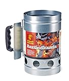 S&M Boomex 9062-6 Chimenea de Encendido para barbacoas y chimeneas con Mango de Seguridad, Gris