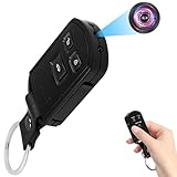 UYIKOO Cámara Espía Oculta Llave de Coche,1080P Mini Espía Llavero Camaras Ocultas Detección de Movimiento Vigilancia y Seguridad Hogar Grabación de Audio