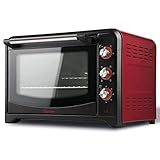 Girmi FE42 - Horno eléctrico, 2000 W, acero inoxidable, rojo