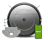 iRobot Robot Aspirador y friegasuelos Roomba Combo Conectado a WiFi con Diferentes Modo de Limpieza - Aspiración Potente - Sugerencias Personalizadas - Compatibilidad con los asistentes de Voz