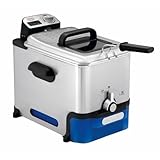 Tefal Oleoclean Pro INOX & Design freidora, 2300 W, 3.5 litros, Acero Inoxidable FR8040