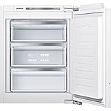 Siemens GI11VAFE0 iQ500 - Congelador empotrado (E, 167 kWh/año, 72 L, baja congelación, freshSense, puerta de cierre suave)