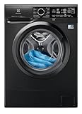 Electrolux EW6S306BL Slim - Lavadora (carga frontal, tecnología SensiCare 600, 6 kg, pantalla LED, 951 revoluciones por minuto, vaporizador antialérgico, función TimeManager, color plateado oscuro