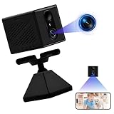 Nisanuki Cámara Espía WiFi, Mini Camara Oculta Inalambricas 1080P HD, 130° Micro Interior/Exterior Mini Cámaras de Vigilancia con Audio bidireccional Visión Nocturna Detección De Movimiento
