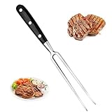 Tenedor de Trinchar Tenedor de Barbacoa con mango Tenedores de Carne de Acero Inoxidable para Parrilla Cocina Cerdo Pavo Asado Cena Fiesta
