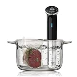 Laica SVC107 Sous Vide Plata/Negro, Acero Inoxidable